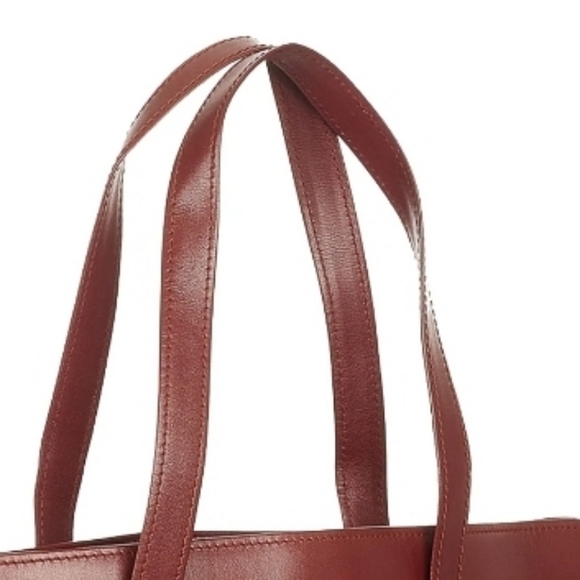 Rare⚜️Cartier Must de Cartier Leather Tote Bag - Picture 9 of 15